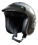 Casco Moto Abierto Vertigo Vintage Scrash
