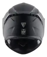 Casco Moto Integral Vertigo Zap Doble Visor Alerón