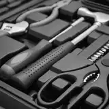 Set De Herramientas De 44 Piezas Miyawa Con Estuche