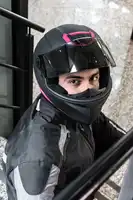 Casco Moto Integral Vertigo V50 Lighter Alerón Sólido