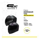 Casco Moto Vertigo Dominium Edicion Especial