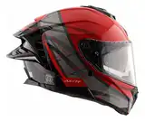 Casco Moto Axor Brutale Doble Visor Con Pinlock Incorporado Doble Alerón