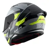 Casco Moto Integral Axor Hunter Alerón Doble Certificación