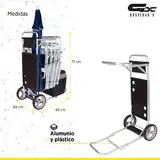 Carrito De Playa Aluminio Mor Soporte Conservadora