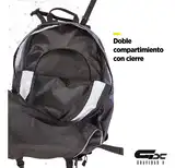 Mochila Pro 200 Grey Porta Rollers Stark