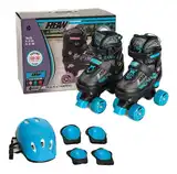 Patines 4 Ruedas Extensible Rbw Con Protecciones