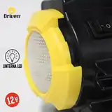 Compresor De Aire Mini Portátil Con Luz Led 12v Driven Verde