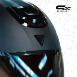 Casco Moto Integral Vertigo V50 Dark Full Aleron