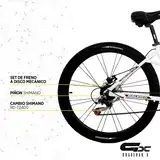 Bicicleta Raleigh Venture27.5 Aluminio Suspensión