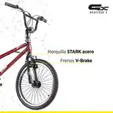 Bicicleta BMX Freestyle R20 Black Niños Stark