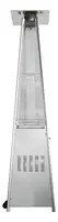 Calefactor De Exterior Pirámide A Gas Acero Inoxidable Gris