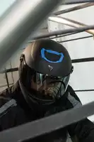 Casco Moto Integral Vertigo V50 Lighter Alerón Sólido