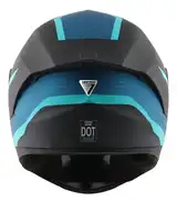 Casco Moto Integral Vertigo Sonic Trigger Alerón Visor Fume