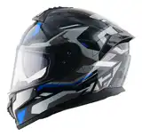 Casco Moto Vertigo Integral Zap Volt Doble Visor Alerón