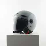 Casco Moto Abierto Con Visor Axor Kioto Solid Doble Certificación