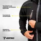 Campera Vertigo Softshell Desmontable Protección