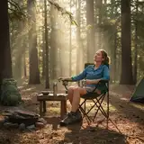 Silla Camping Director Plegable Reforzada