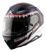 Casco Moto Integral Axor Hunter Alerón Doble Certificación
