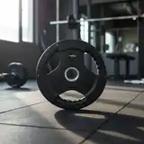 Disco Engomado Con Agarre 2.5kg 30mm Pesas Gym Fit