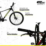 Bicicleta Mtb Raleigh Mojave 4.5 R29 24v