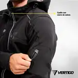 Campera Vertigo Softshell Desmontable Protección