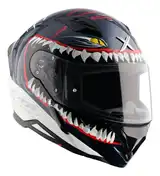 Casco Moto Integral Axor Hunter Alerón Doble Certificación