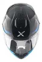 Casco Moto Axor Brutale Doble Visor Con Pinlock Incorporado Doble Alerón