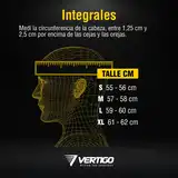 Casco Moto Integral Vertigo Sonic Trigger Alerón Visor Fume