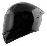 Casco Moto Integral Vertigo Bolt Alerón Visor Fume
