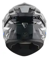 Casco Moto Vertigo Integral Zap Volt Doble Visor Alerón