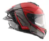 Casco Moto Axor Brutale Doble Visor Con Pinlock Incorporado Doble Alerón