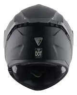 Casco Moto Integral Vertigo Zap Doble Visor Alerón