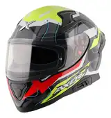 Casco Moto Integral Axor Apex GRAFICAS Doble Visor Apto Pinlock