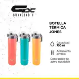 Botella Térmica Acero Inoxidable 750 Ml Traba Seguridad Sorbete  Vonne