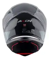 Casco Moto Integral Axor Hunter Alerón Doble Certificación