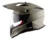 Casco Moto Axor X Cross Solid Enduro Doble Visor Apto Pinlock