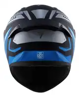 Casco Moto Integral Vertigo Bolt Martial Alerón Visor Fume