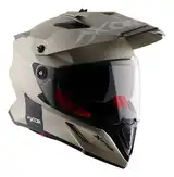 Casco Moto Axor X Cross Solid Enduro Doble Visor Apto Pinlock