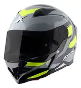 Casco Moto Integral Axor Hunter Alerón Doble Certificación