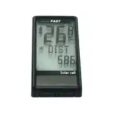 Ciclocomputador Inalámbrico P/ Bici Fast 18 Funciones Carga Solar