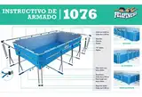 Pelopincho Rectangular 8000l Mosaico 2.25mx4.45m