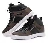 Zapatillas Botas Moto Vértigo Ecocuero C/refuerzo