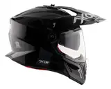 Casco Moto Axor X Cross Solid Enduro Doble Visor Apto Pinlock
