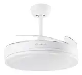Ventilador De Techo Retráctil Etheos 100w Luz Led Control