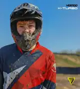 Casco Moto Vertigo Para Niños Enduro X-turbo Off Road