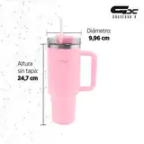 Vaso Térmico Con Sorbete 1.18l Acero Vonne