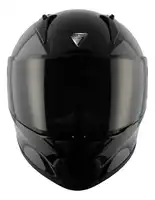 Casco Moto Integral Vertigo Bolt Alerón Visor Fume