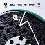 Paleta Padel Atila Bleda Gota Full Carbono Liviana