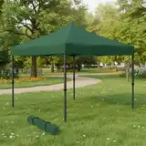 Gazebo Plegable Acero Impermeable 3x3 Camping