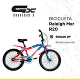 Bicicleta Niño Raleigh Mxr R20 8 - 12 Años